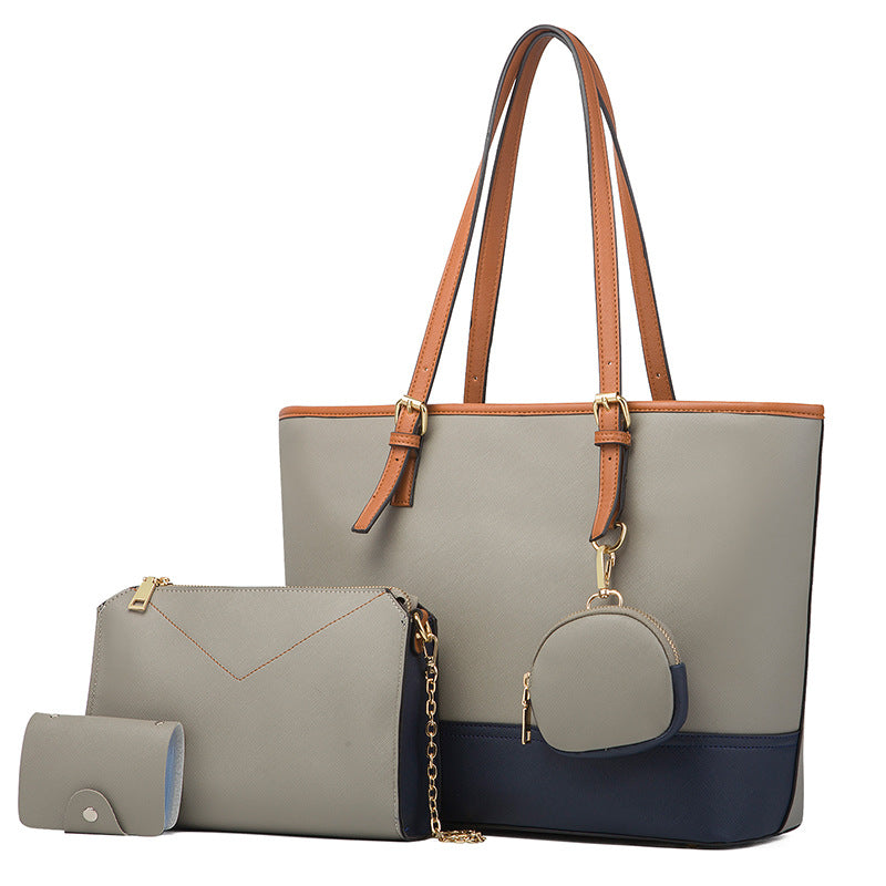 ZLLKL 2025Women's bag popular new bag women's 2025 atmospheric styling fashion women's bag crossbody shoulder handbag four-piece bag