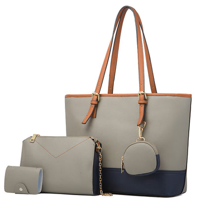 ZLLKL 2025Women's bag popular new bag women's 2025 atmospheric styling fashion women's bag crossbody shoulder handbag four-piece bag