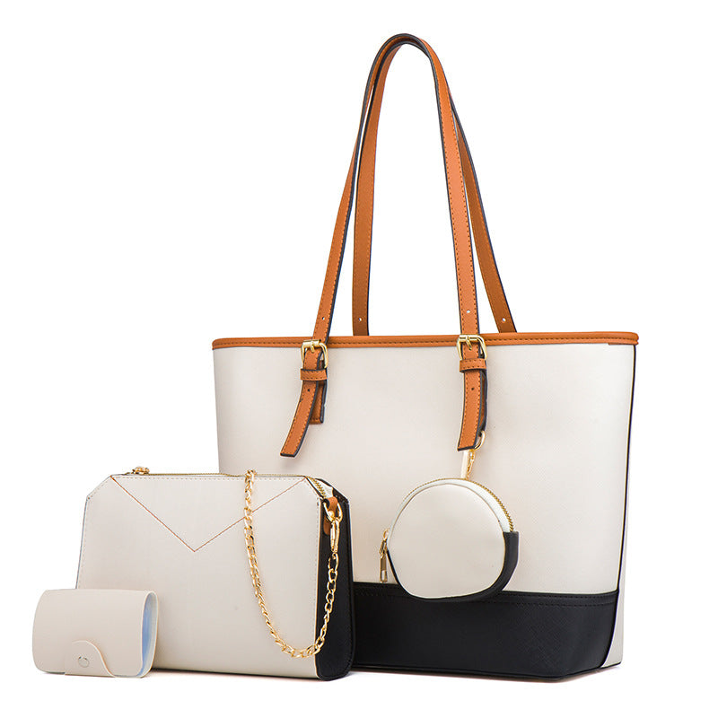ZLLKL 2025Women's bag popular new bag women's 2025 atmospheric styling fashion women's bag crossbody shoulder handbag four-piece bag