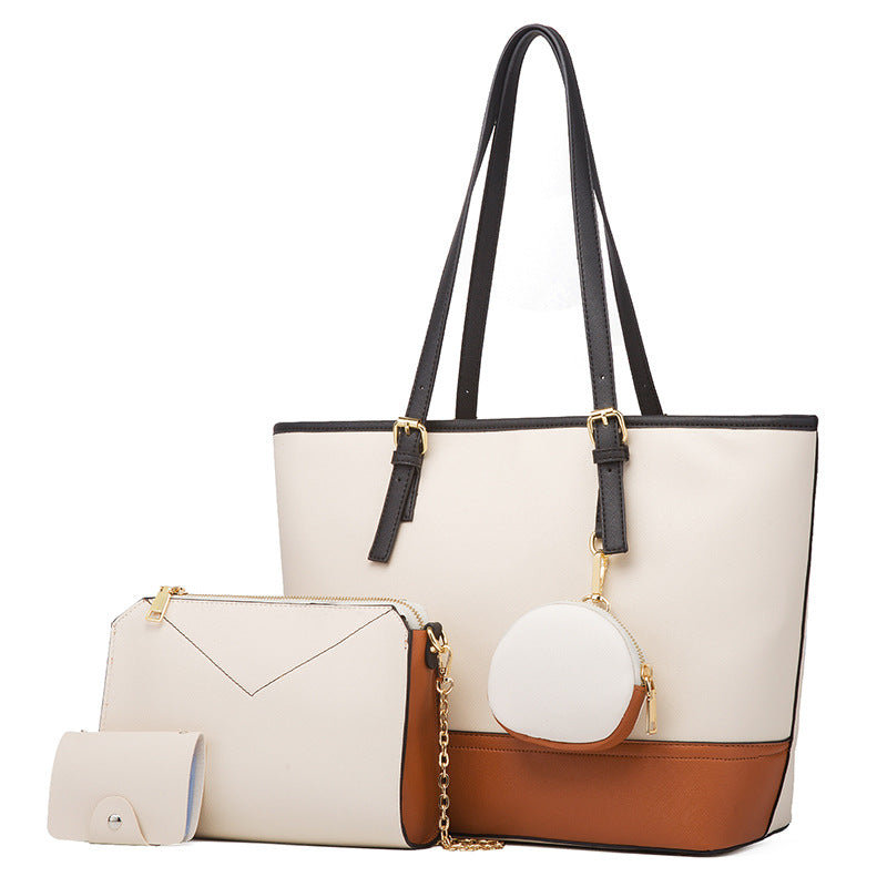ZLLKL 2025Women's bag popular new bag women's 2025 atmospheric styling fashion women's bag crossbody shoulder handbag four-piece bag