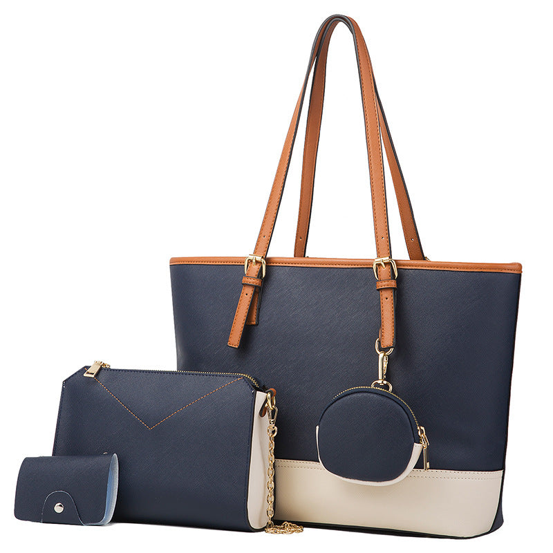 ZLLKL 2025Women's bag popular new bag women's 2025 atmospheric styling fashion women's bag crossbody shoulder handbag four-piece bag