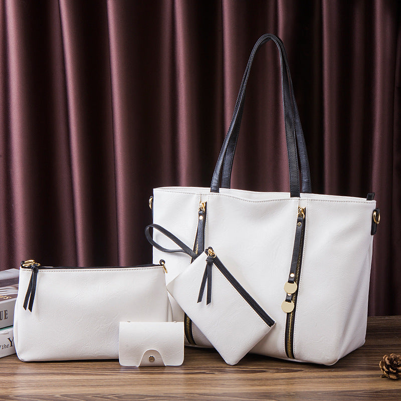 ZLLKL 2025popular new mother and child bag three-piece tote bag single shoulder oblique span handbag New factory women bag delivery