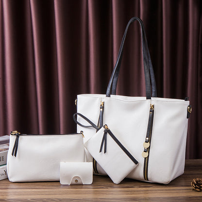 ZLLKL 2025popular new mother and child bag three-piece tote bag single shoulder oblique span handbag New factory women bag delivery