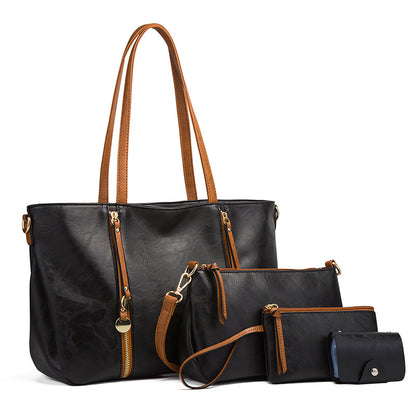 ZLLKL 2025popular new mother and child bag three-piece tote bag single shoulder oblique span handbag New factory women bag delivery