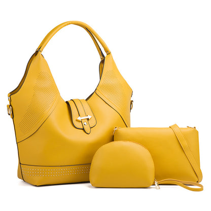 ZLLKL 2025New mother and child bag three-piece set, 2025 fashion women's bag factory one piece delivery wholesale