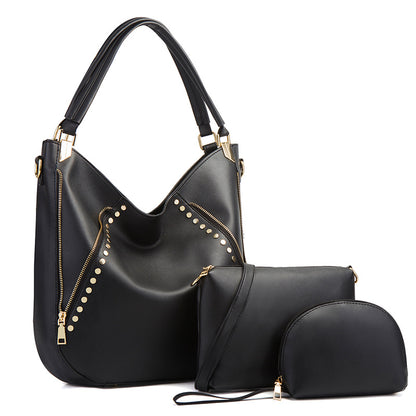 ZLLKL 2025Hot trade child and mother bag three-piece handbag new shoulder bag oblique span bag handbag women's bag large-capacity delivery
