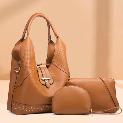 ZLLKL 2025New mother and child bag three-piece set, 2025 fashion women's bag factory one piece delivery wholesale