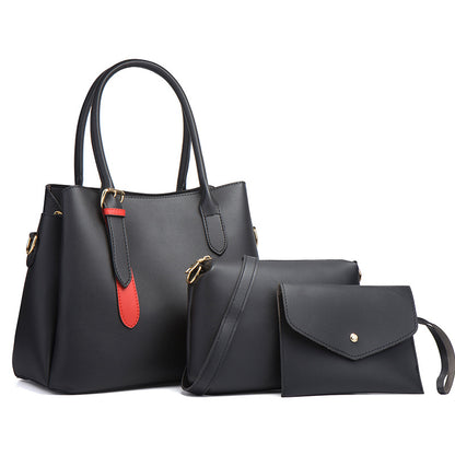 ZLLKL 2025Fashion three-piece set of children and mothers, new portable single shoulder oblique span, large-capacity women's bags, factory delivery, wholesale explosion