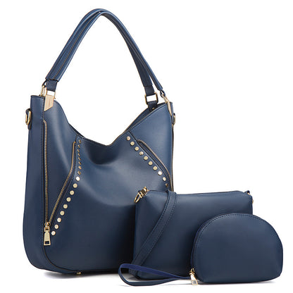 ZLLKL 2025Hot trade child and mother bag three-piece handbag new shoulder bag oblique span bag handbag women's bag large-capacity delivery