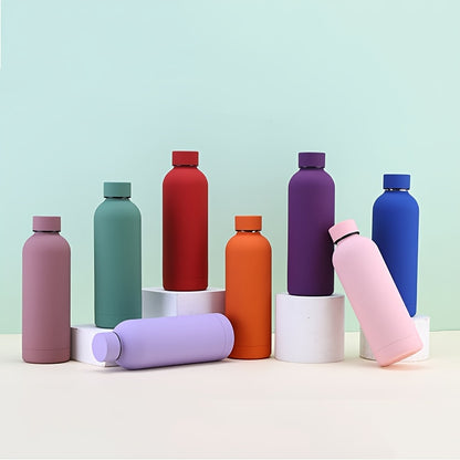 1pc 304 Stainless Steel Vacuum Insulated Cup, Double-layer Sports Water Bottle, Suitable For Outdoor Sports, Fitness Training, 350ml/500ml/750ml(11.83oz/16.91oz/25.36oz)