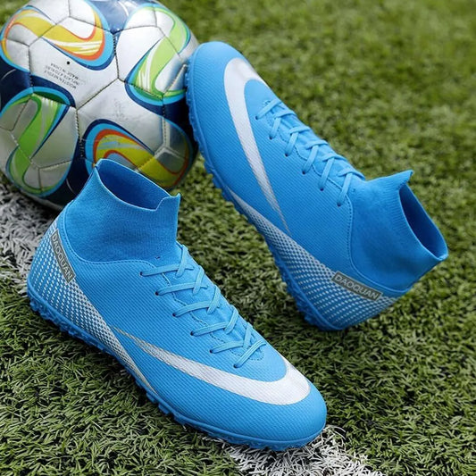 Men Turf Soccer Shoes Football Boots Youth Cleats Sport Sneakers Large Size 35-47