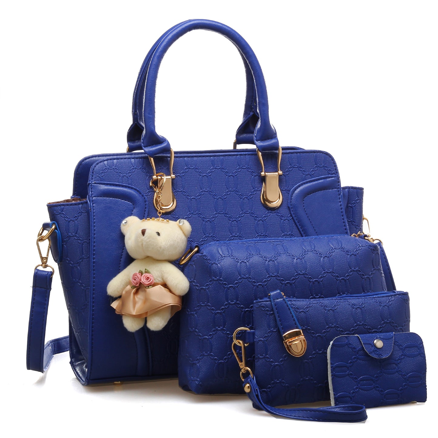 ZLLKL 2025Guangzhou women's bag new women's oblique span portable mother and child bag fashion bag four-piece wholesale-41 #