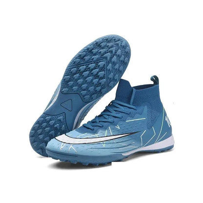 Soccer Shoes Fg/Tf Men Football Boot Turf Training Futsal Hall Outdoor Childrens Boots For Kids Sneakers 240607 Drop Delivery Accessor Dhwla