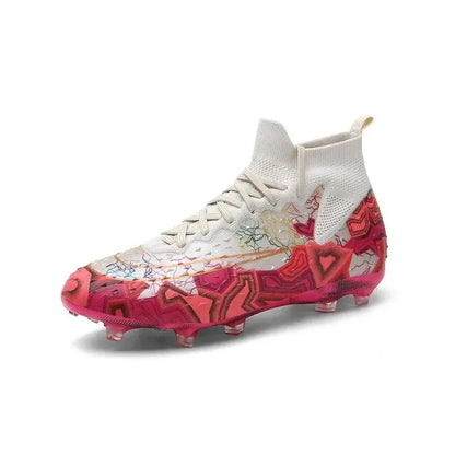 Soccer Shoes Fg/Tf Men Football Boot Turf Training Futsal Hall Outdoor Childrens Boots For Kids Sneakers 240607 Drop Delivery Accessor Dhwla