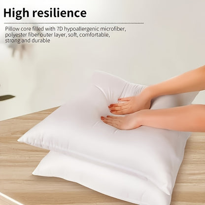 1/2/4pcs White Pillow Inserts, Sofa Pillow And Cushion, Dinning Chair Seat Cushion Office Living Room Seat Cushion For Room Decor Home Decor