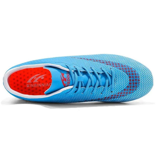 Soccer Shoes Low-Top Mens Teens Outdoor Training Football Boots Ag/Tf Boys Non-Slip Ankle Sneakers Est Chuteiras De Futebol 240611 Dro Dhwqf