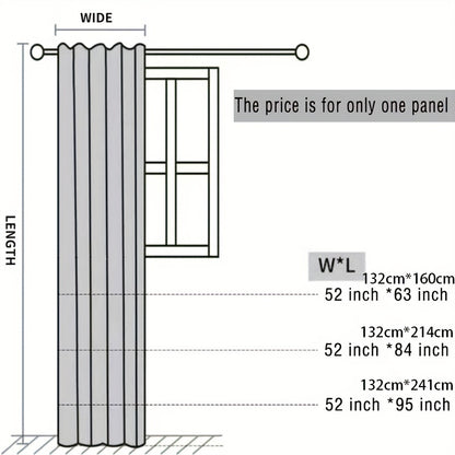 1pc Elegant Grid Sheer Curtain with Grommet Top - Enhance Your Home Decor with Soft Filtered Light, Perfect for Living Room, Bedroom, Kitchen, Patio, and Villa - Easy to Install and Maintain