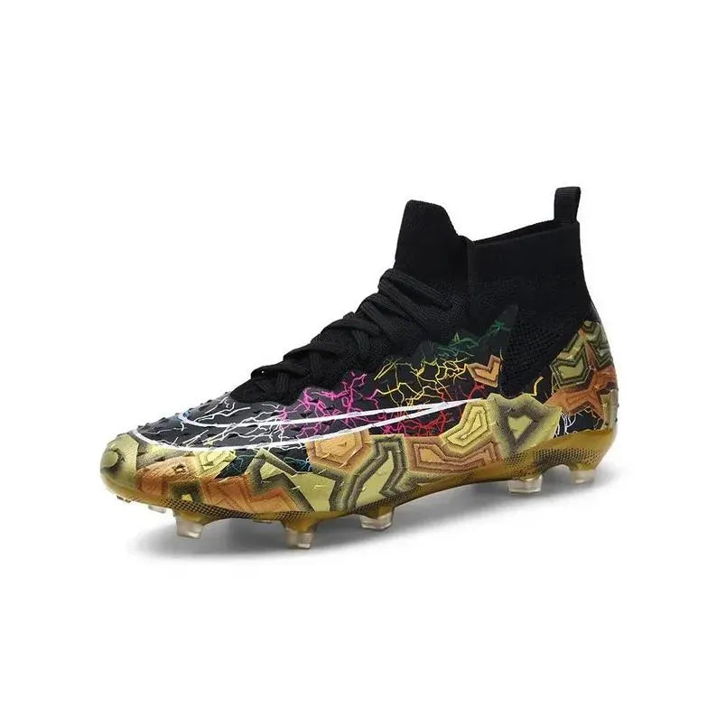 Soccer Shoes Fg/Tf Men Football Boot Turf Training Futsal Hall Outdoor Childrens Boots For Kids Sneakers 240607 Drop Delivery Accessor Dhwla