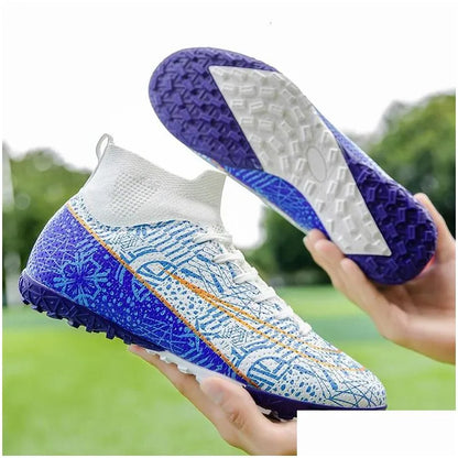 Soccer Shoes Quality Football For Men Cleats Children Original Boots Kids Uni Futsal 240607 Drop Delivery Accessories Sports Dhqzr