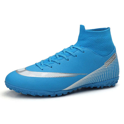 Men Turf Soccer Shoes Football Boots Youth Cleats Sport Sneakers Large Size 35-47