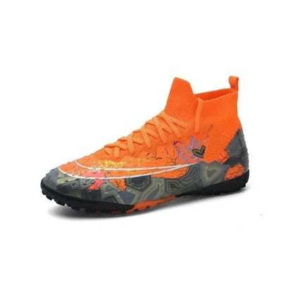 Soccer Shoes Fg/Tf Men Football Boot Turf Training Futsal Hall Outdoor Childrens Boots For Kids Sneakers 240607 Drop Delivery Accessor Dhwla