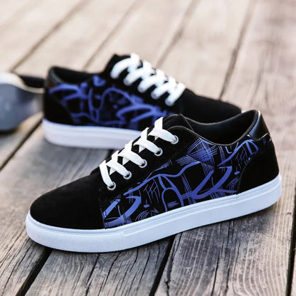 Autumn Sneaker Shoes Men Lightweight Board Shoes Outdoor Canvas Comfortable Sports Shoe