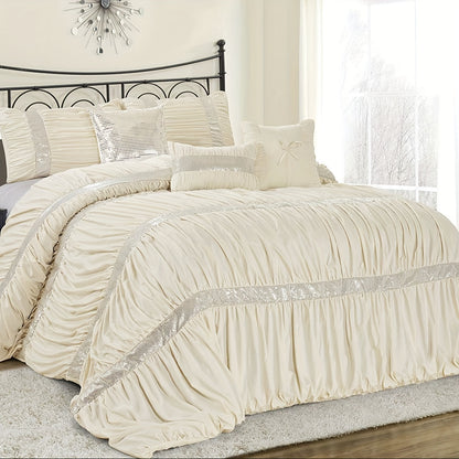Sequins Four Seasons Quilt Set 7 Pieces