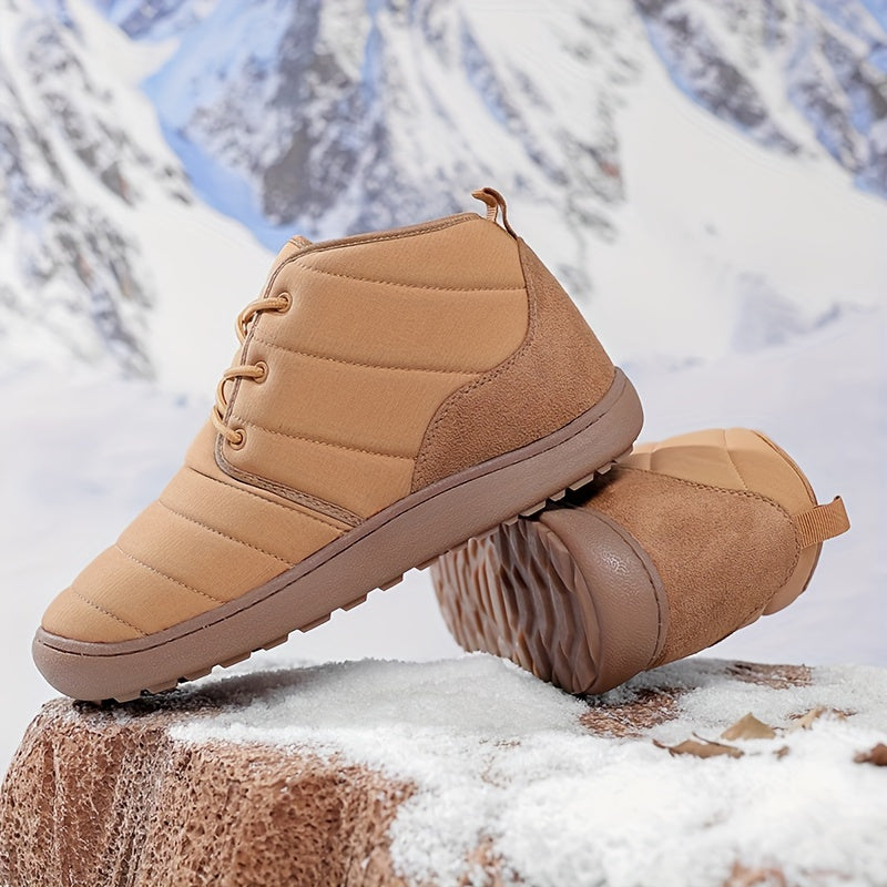 Men's Thermal Winter Shoes Boots, Casual Walking Shoes Snow Boots
