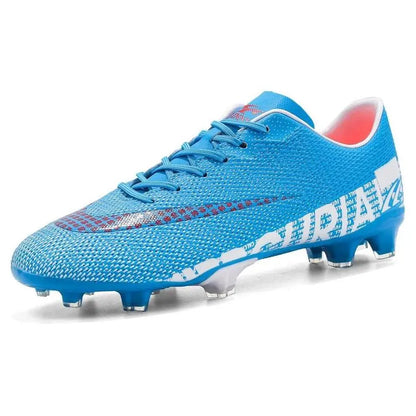 Soccer Shoes Low-Top Mens Teens Outdoor Training Football Boots Ag/Tf Boys Non-Slip Ankle Sneakers Est Chuteiras De Futebol 240611 Dro Dhwqf