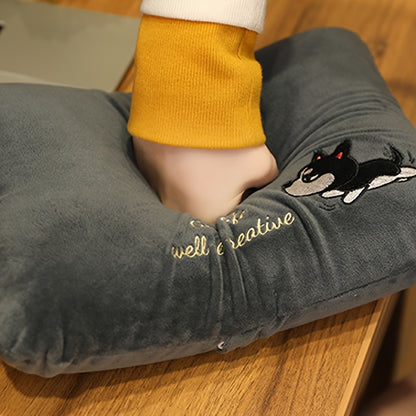 1pc Compact & Comfortable Nap Pillow - Portable, Soft Support Cushion for Lunch Breaks, Office & Student Use