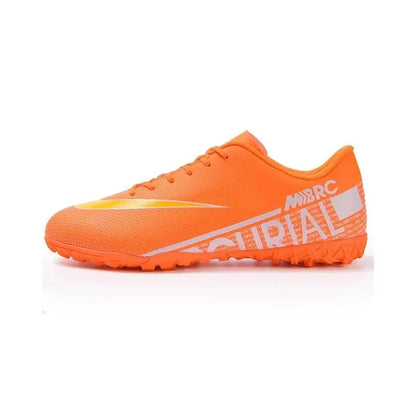 Soccer Shoes Low-Top Mens Teens Outdoor Training Football Boots Ag/Tf Boys Non-Slip Ankle Sneakers Est Chuteiras De Futebol 240611 Dro Dhwqf