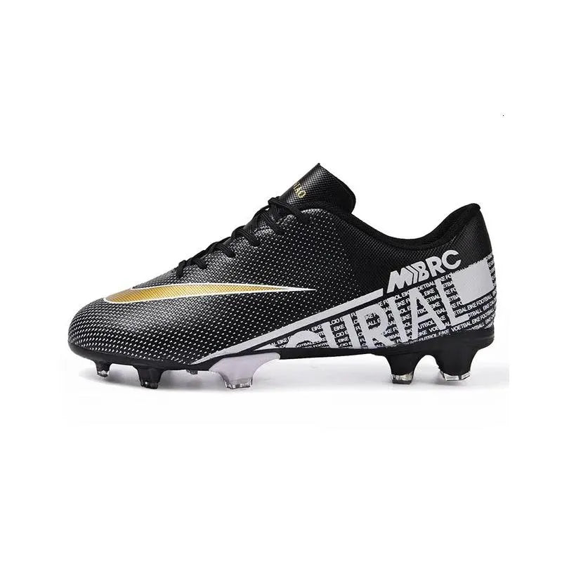 Soccer Shoes Low-Top Mens Teens Outdoor Training Football Boots Ag/Tf Boys Non-Slip Ankle Sneakers Est Chuteiras De Futebol 240611 Dro Dhwqf