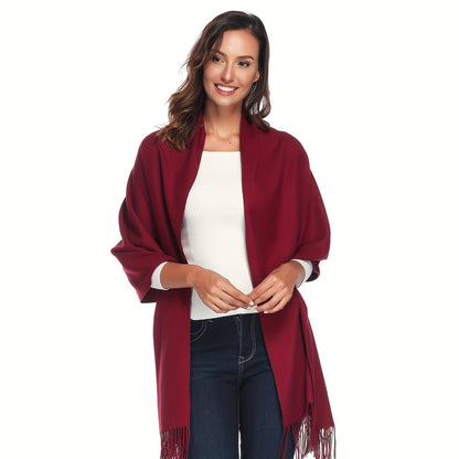 Luxurious Pashmina Shawls and Wraps - Soft, Warm, and Oversized for Winter - Perfect for Bridesmaids, Weddings, Evening Dresses, and Cold Weather - Ideal Gift for Women