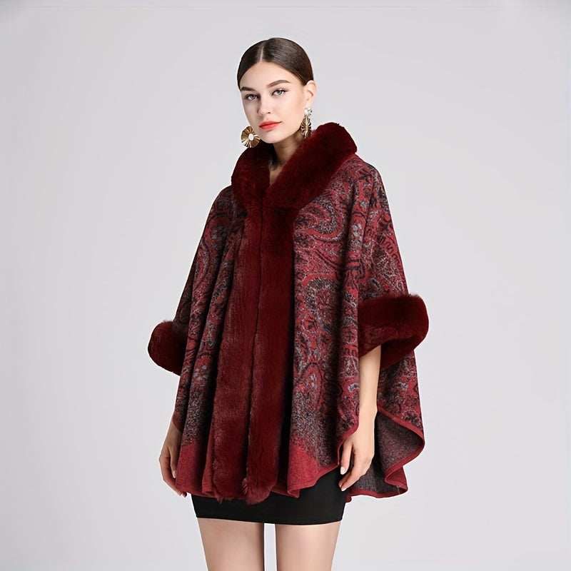 25.60"X64.96" Luxurious Imitation Rabbit Fur Shawl Scarf Collar - Soft, Warm, and Cozy Winter Cloak Wrap with Imitation Cashmere Feel - Perfect for Cold Weather, Outdoor Activities, and Fashion Statement