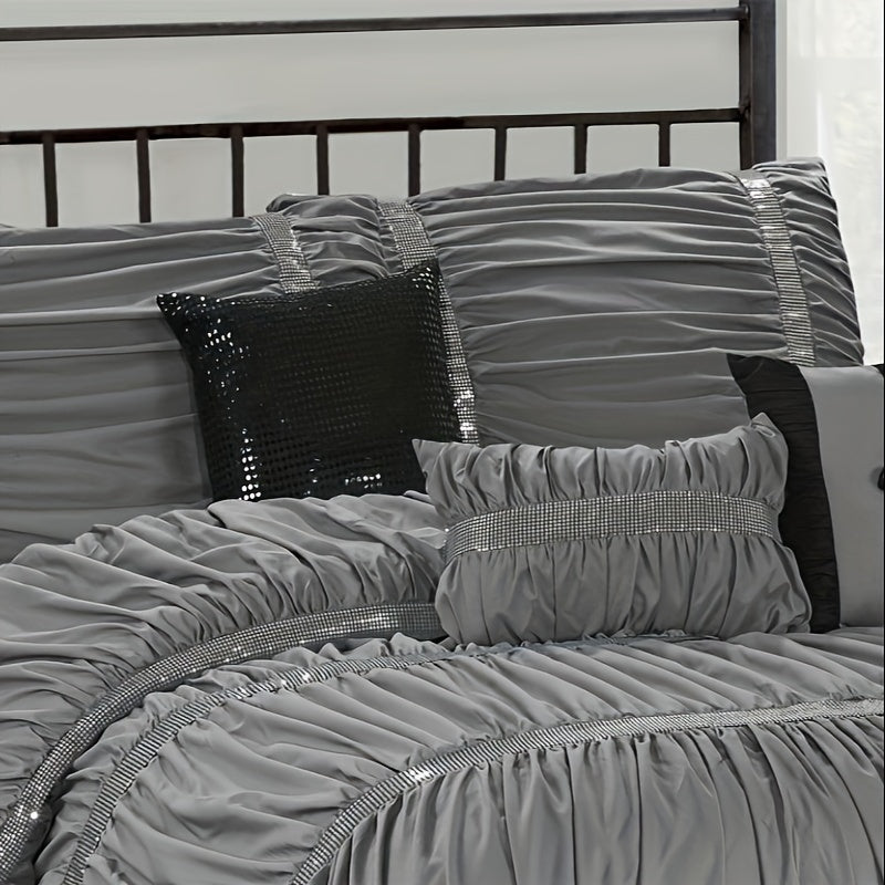 Sequins Four Seasons Quilt Set 7 Pieces