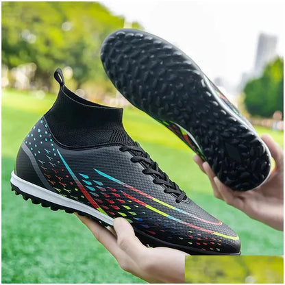 Soccer Shoes Cleats Sneakers Men Football Boots For Boys Sport Tenis Hombre 240607 Drop Delivery Accessories Sports Dhfva