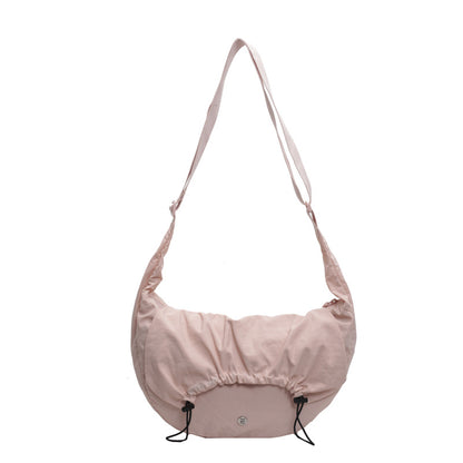 2025 ZLLKL popular New Fashion Nylon Folded Shoulder Bag Versatile Casual Puff Bag Lightweight Hot Outdoor Messenger Bag Women