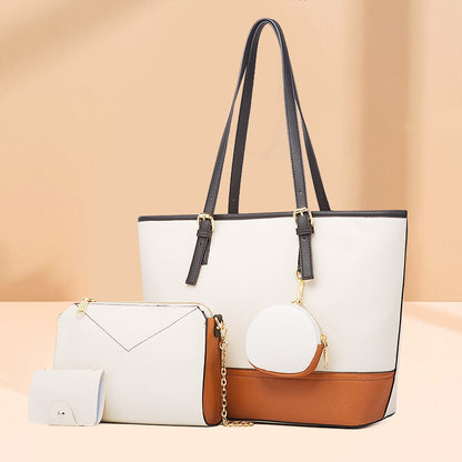 ZLLKL 2025Women's bag popular new bag women's 2025 atmospheric styling fashion women's bag crossbody shoulder handbag four-piece bag