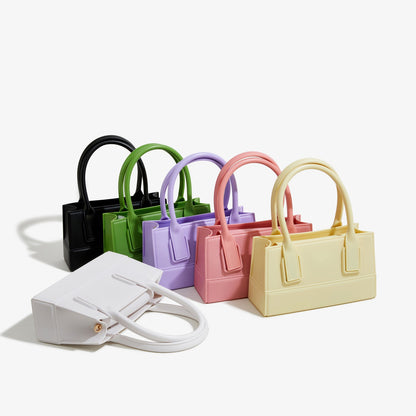 ZLLKL 2025 Bo Hao, Jelly Bag  New  Hot Trade Crossbody Bag Women's Small Bag Women's Shoulder Bag Small Square Bag 22033