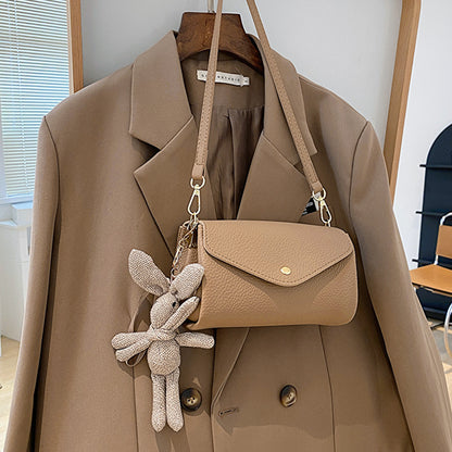 ZLLKL 2025Japan and Korea messenger bag girls  new high-end tofu bag wholesale summer simple commuter niche women's bag