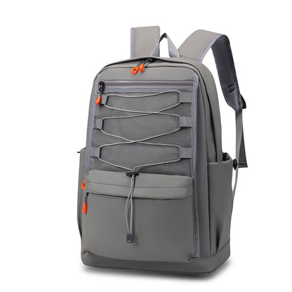 2025 New middle and high school student schoolbag large capacity backpack men's Oxford cloth waterproof travel backpack lightweight backpack