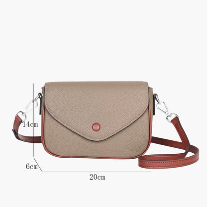 TOGO pattern cowhide small square bag women's messenger high-end leather women's bag versatile casual women's shoulder bag 9805