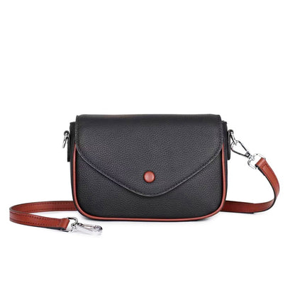 TOGO pattern cowhide small square bag women's messenger high-end leather women's bag versatile casual women's shoulder bag 9805