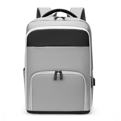 2025 business commuting backpack men's large-capacity expandable waterproof computer bag fashion travel backpack