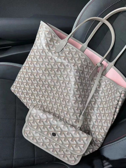 ZllKl  GAOY Dog Teeth Bag 170 Th Anniversary Limited Color Gray Pink Gray Green Tote Shopping Bag Tote Mummy Bag Y Child and Mother