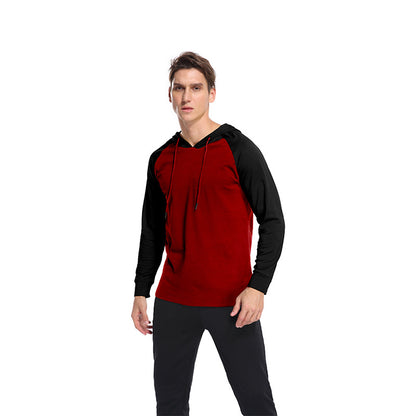 ZLLKL 2025 new  men's long-sleeved t-shirt wholesale, Popular trade men's clothes New hooded t-shirt clothing factory