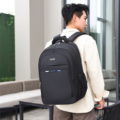 Wholesale Cross-Border Business Casual Computer Bag Fashion Large Capacity Outdoor Travel Backpack Junior High School Student Backpack