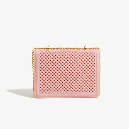 ZLLKL 2025 Bohao, trendy PVC Barbie jelly bag, soft leather texture, fashionable and versatile single shoulder women's bag, large-capacity bag customization