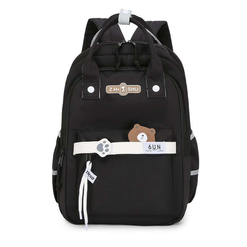 Backpack Men's and Women's Ins Style Student Schoolbag High School Female College Student High School Student Cross-Border Bag Large-Capacity Backpack