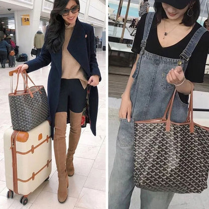 ZllKl  GAOY Dog Teeth Bag 170 Th Anniversary Limited Color Gray Pink Gray Green Tote Shopping Bag Tote Mummy Bag Y Child and Mother